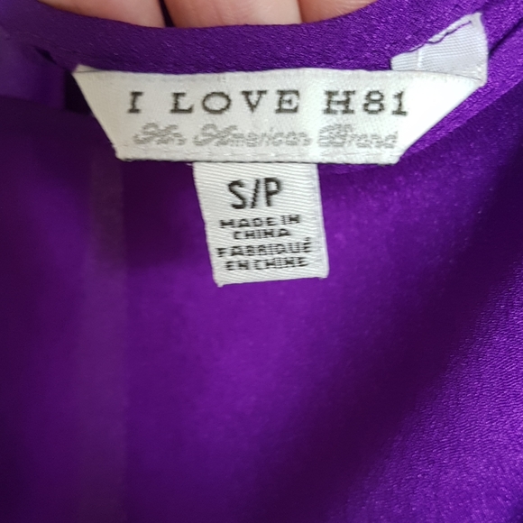 I Love H81 Purple Dress - Picture 5 of 5